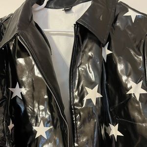 Star Leather Jacket | Plus | Worn once